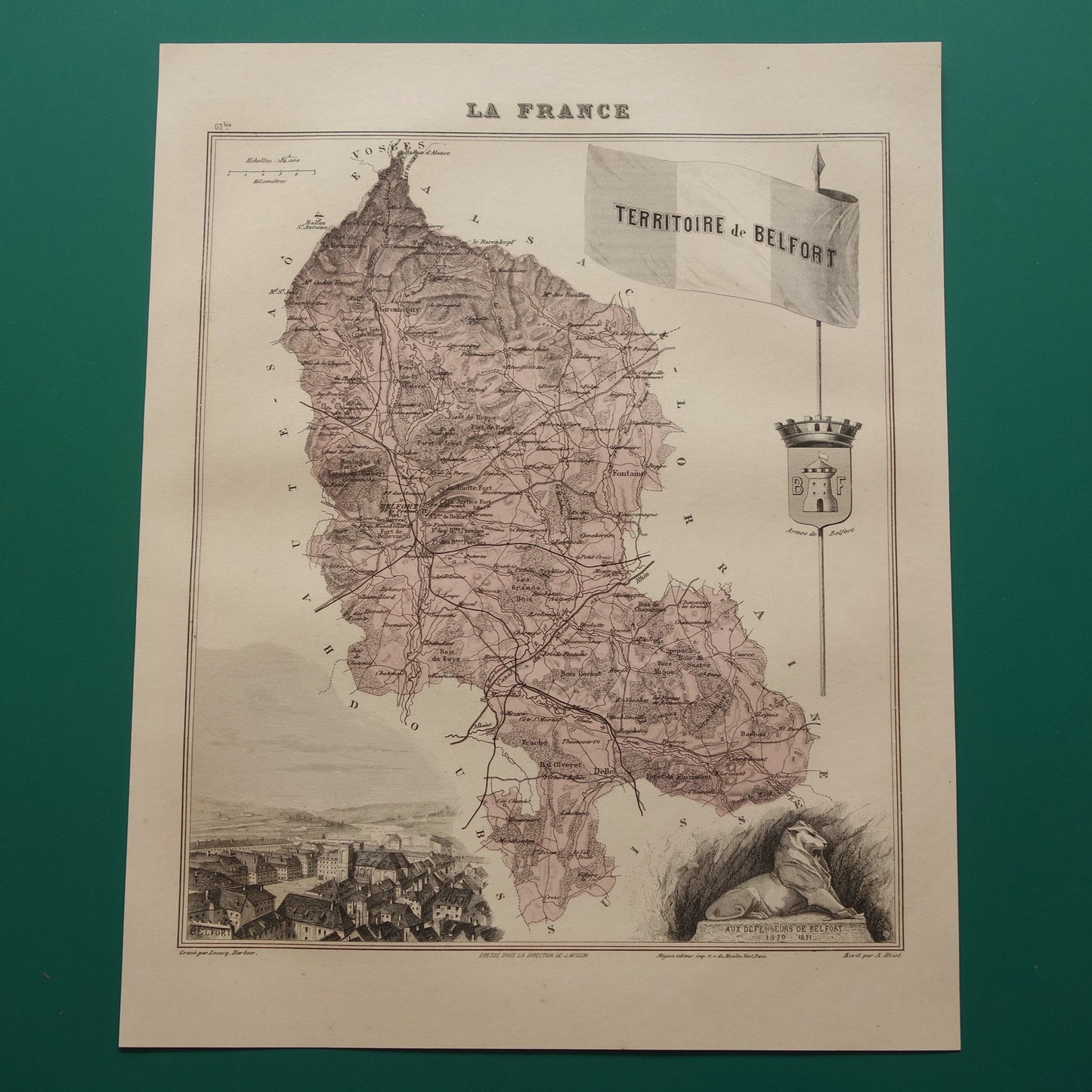 territoire de belfort ancienne carte
