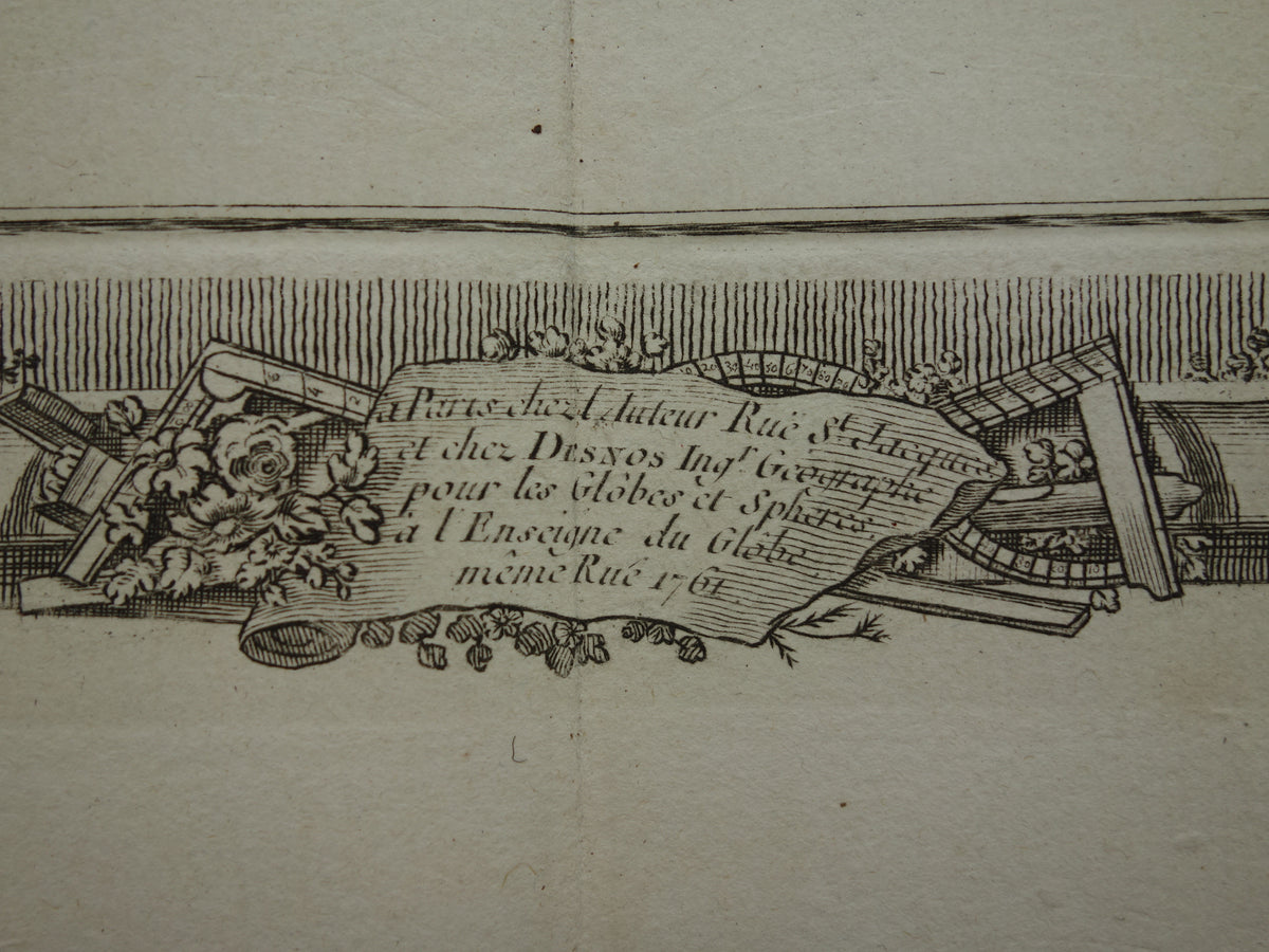 Old world map from 1761 Antique map of the world Vintage world maps with date