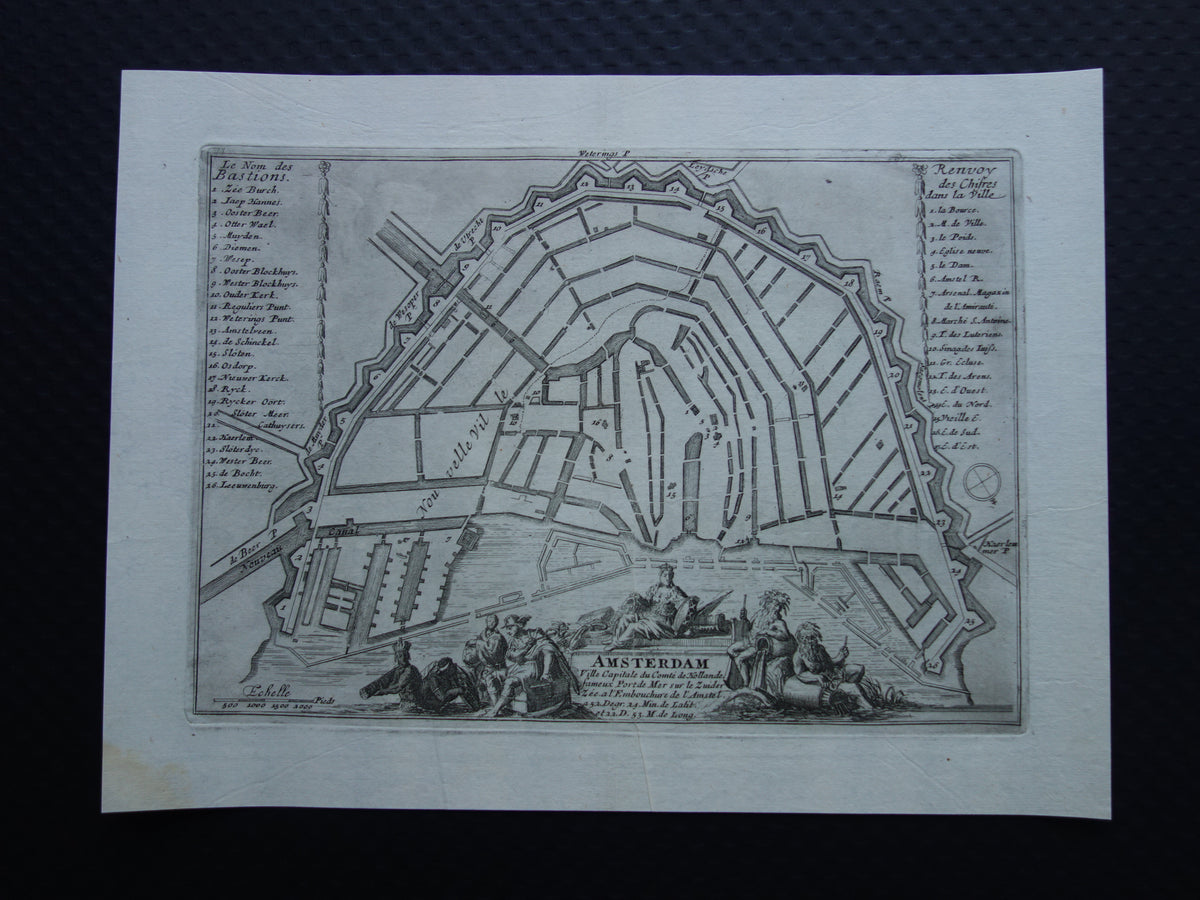 oude kaarten van Amsterdam winkel