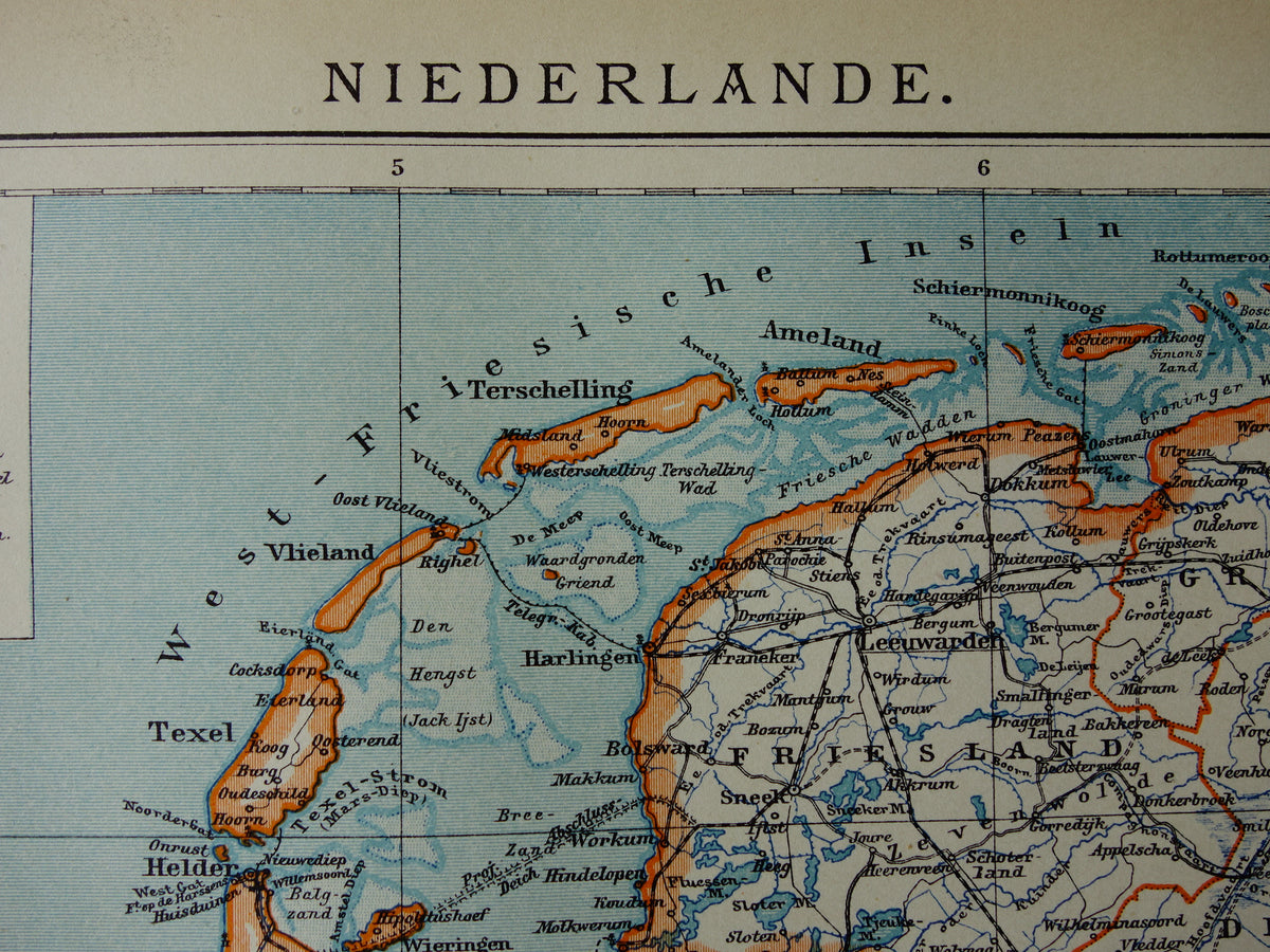 originele historische kaarten Nederland kopen