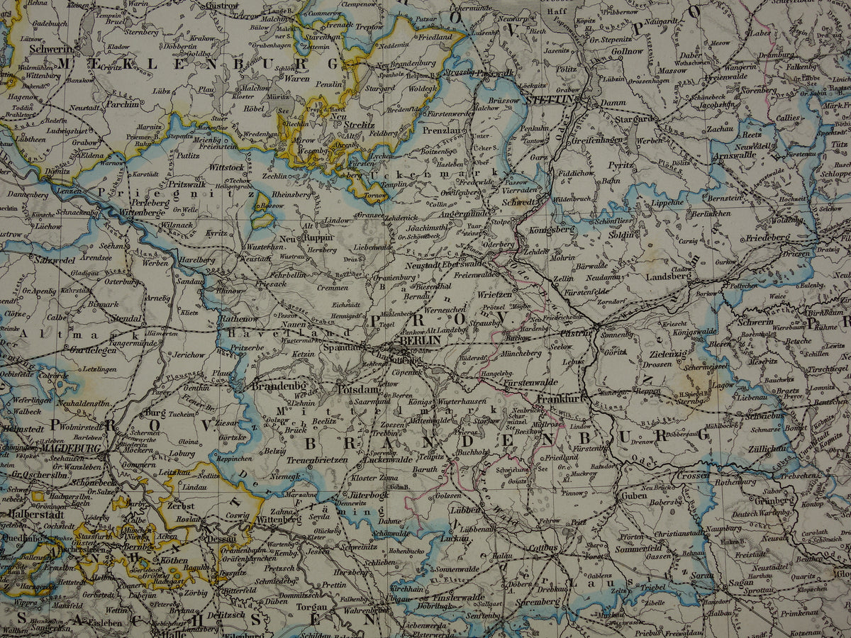 historische kaarten van Duitsland winkel