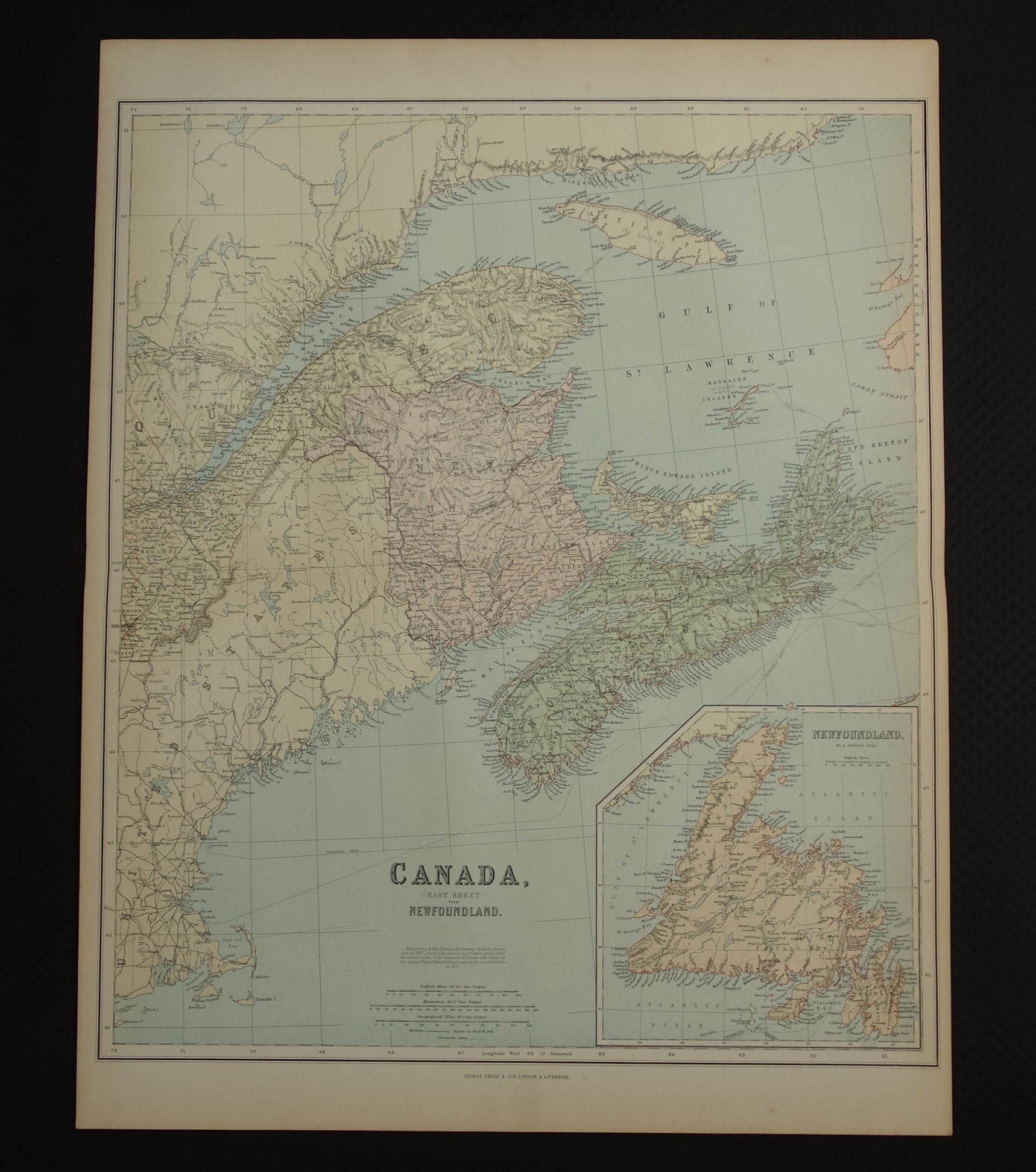 oude kaarten van Canada kopen
