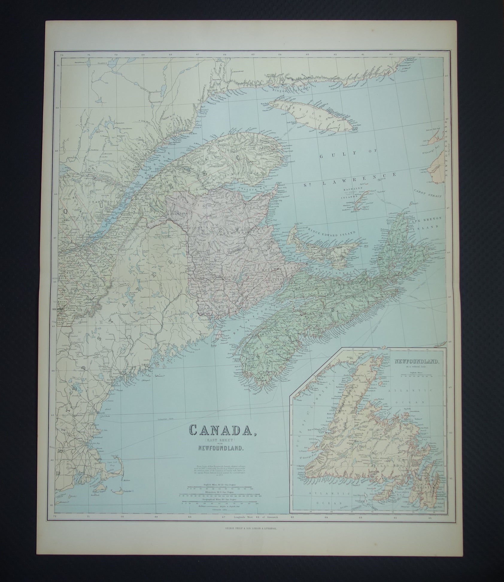 oude kaarten van Canada