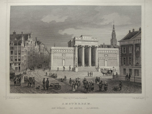de beurs van Zocher Amsterdam