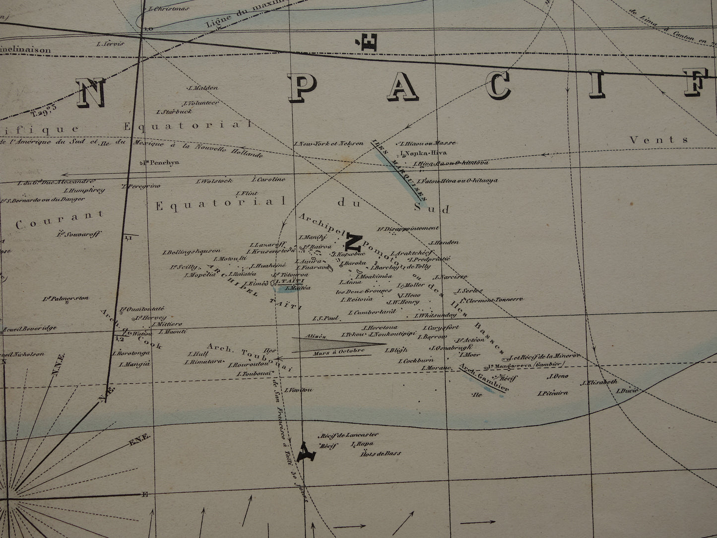 Antique map of Oceania 1880 original antique very large map Australia Indonesia Polynesia