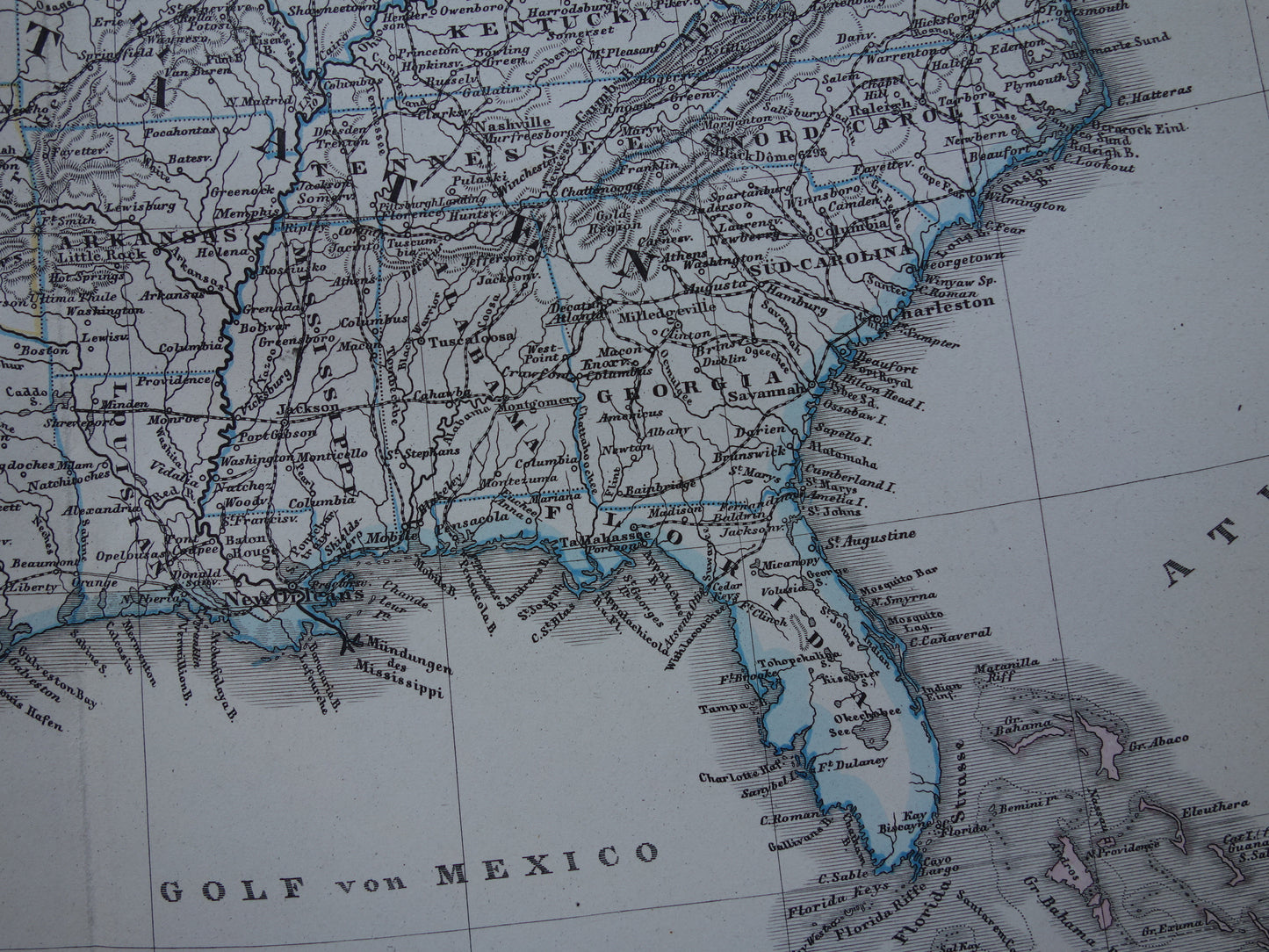 UNITED STATES old map of USA in 1876 antique map of America USA original vintage historical maps
