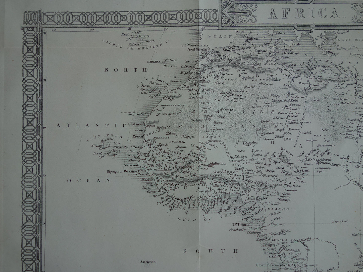 oude kaarten kopen van Afrika
