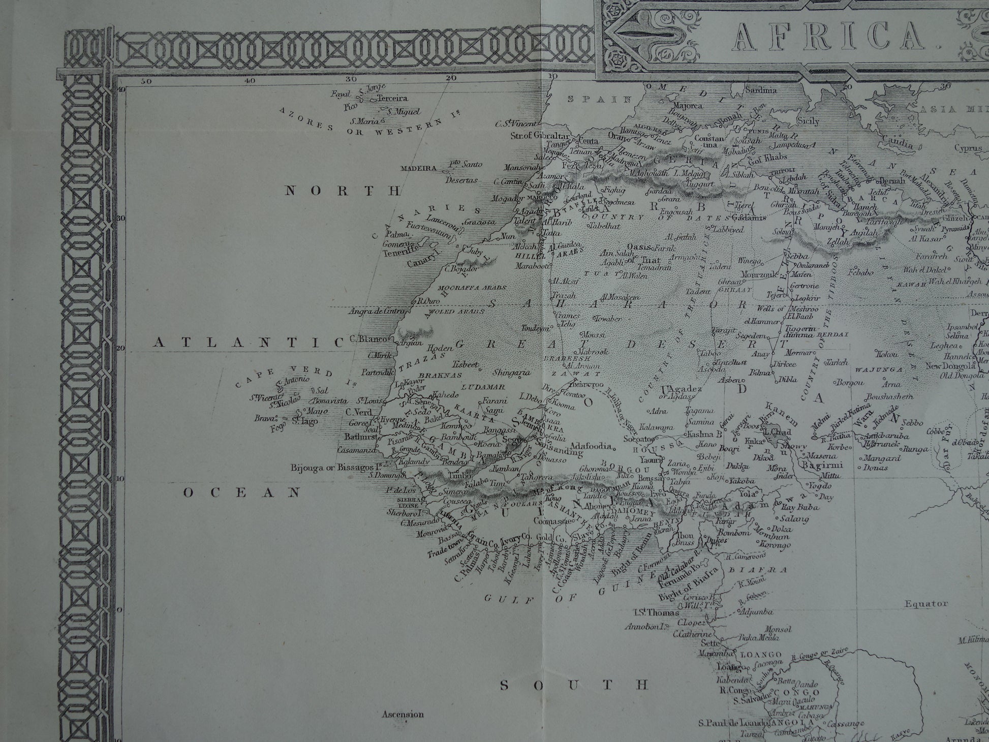 oude kaarten kopen van Afrika