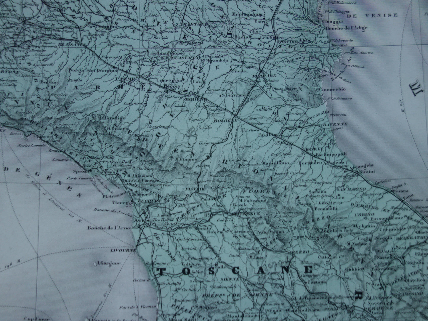 Large old map of Italy 1880 original antique map of Kingdom of Italy 60 x 82 for sale vintage poster