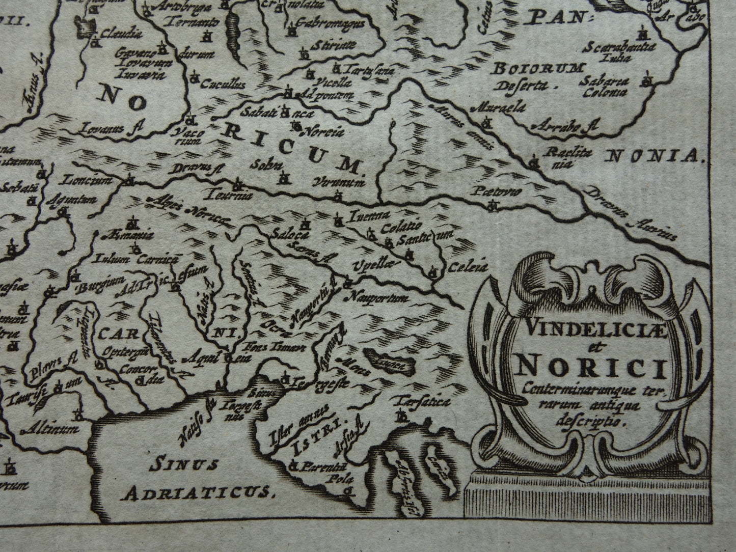 Vindeliciae et Norici Cluver 1661
