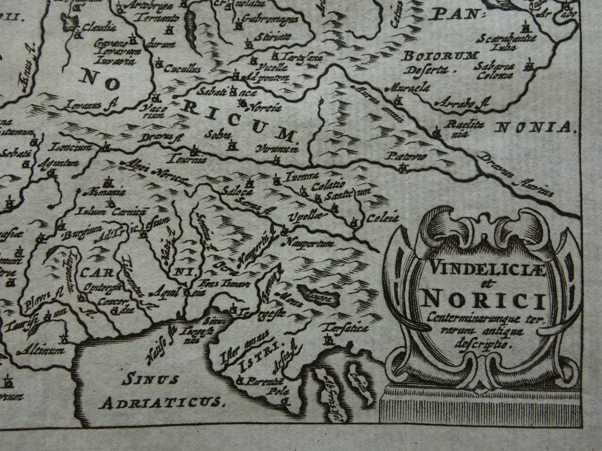Vindeliciae et Norici Cluver 1661
