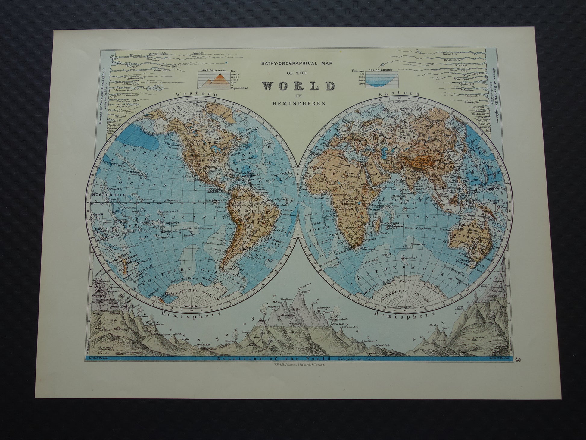 Oude wereldkaart kopen