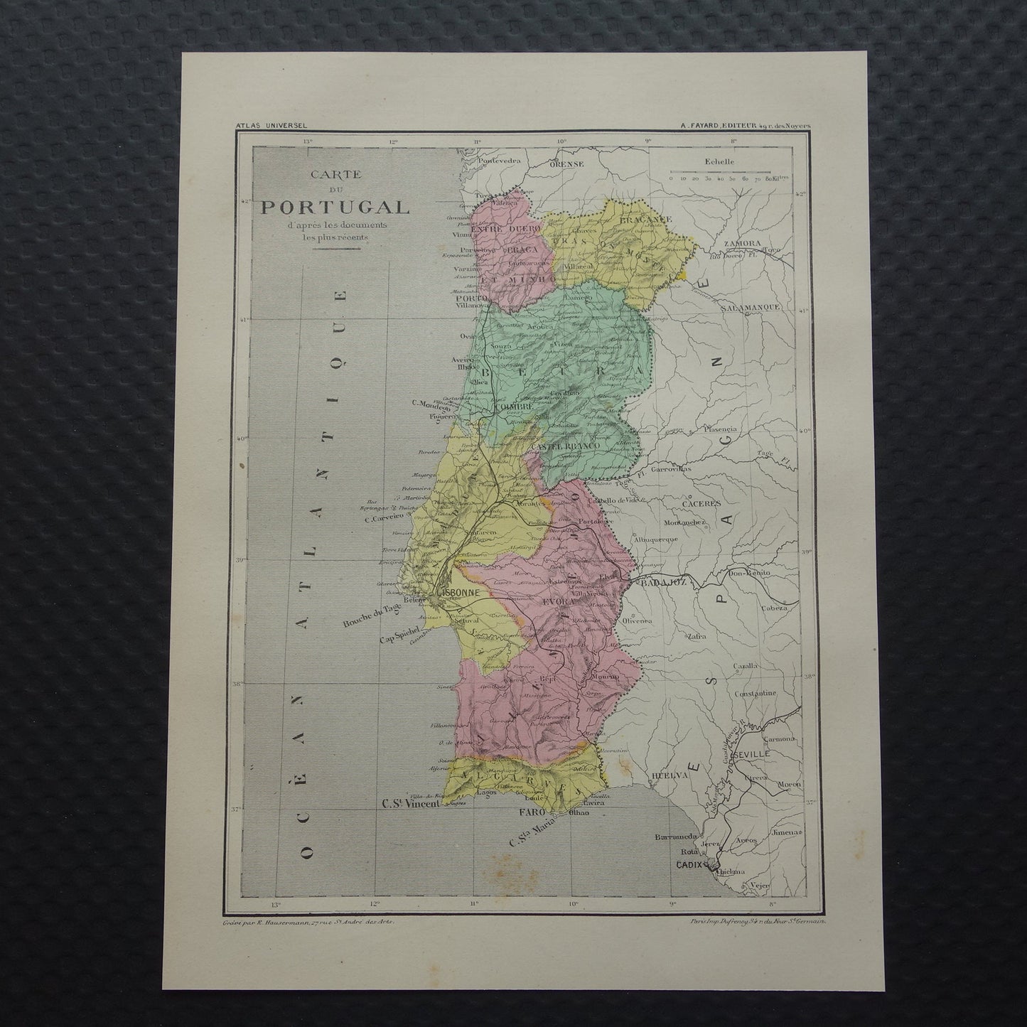 oude kaarten van Portugal te koop