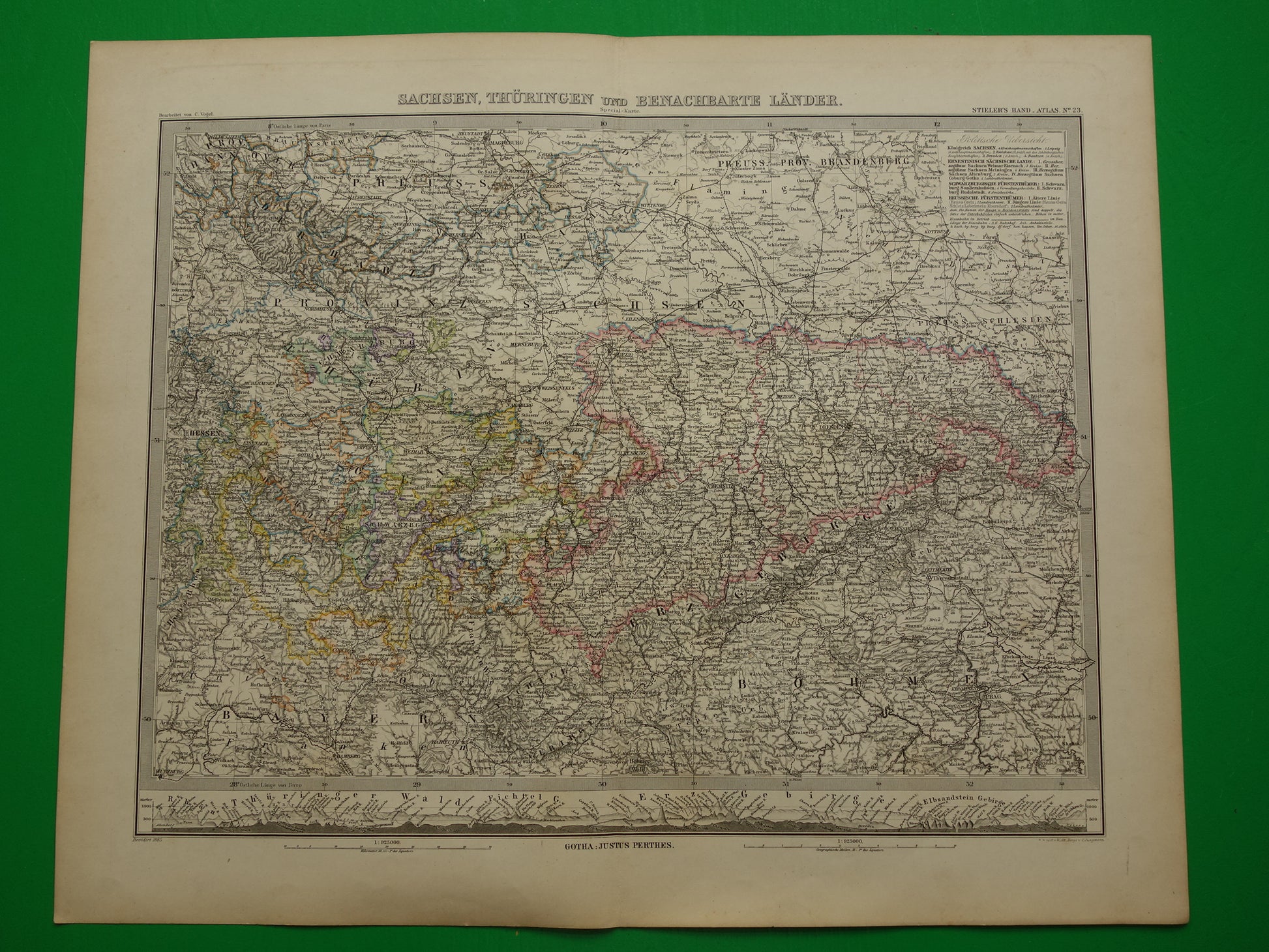 oude historische kaarten van Duitsland kopen