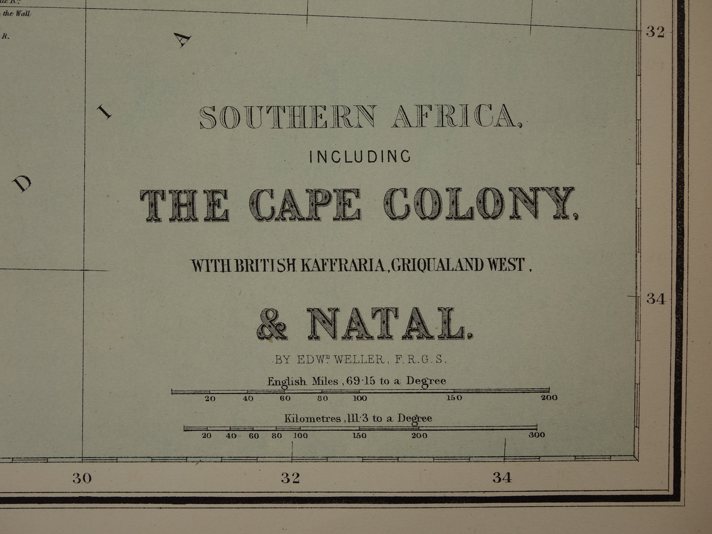 oude kaarten van Zuid-Afrika kopen