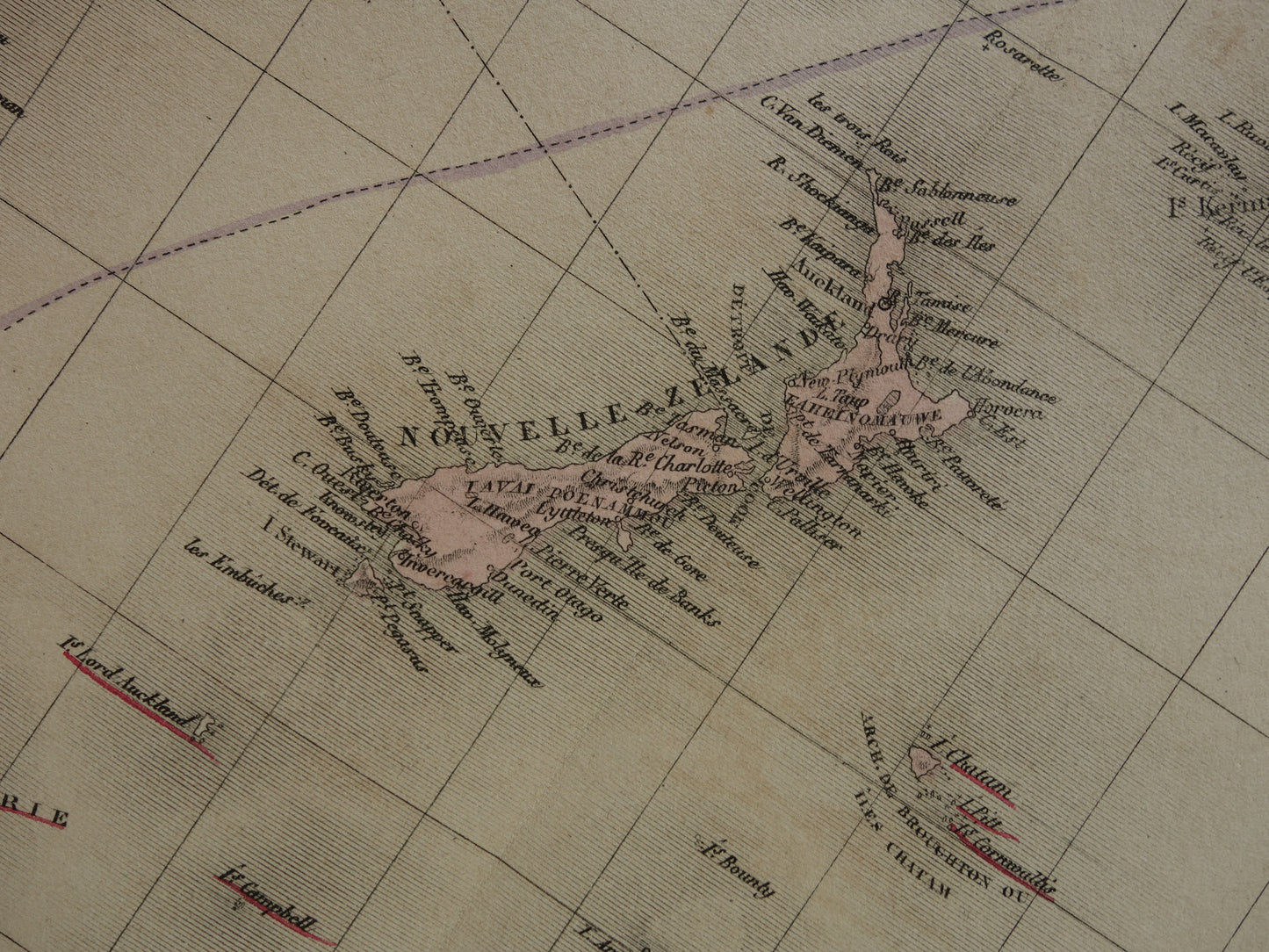 OCEANIA antique map of Australia New Zealand 140+ year old map of Oceania continent with Indonesia Large original vintage historical maps