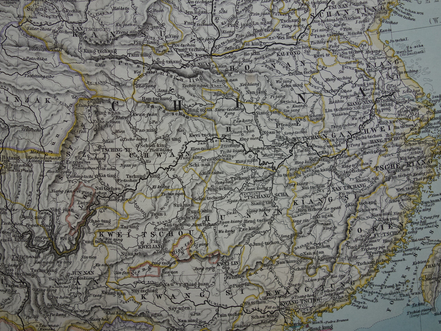 oude kaarten van China winkel