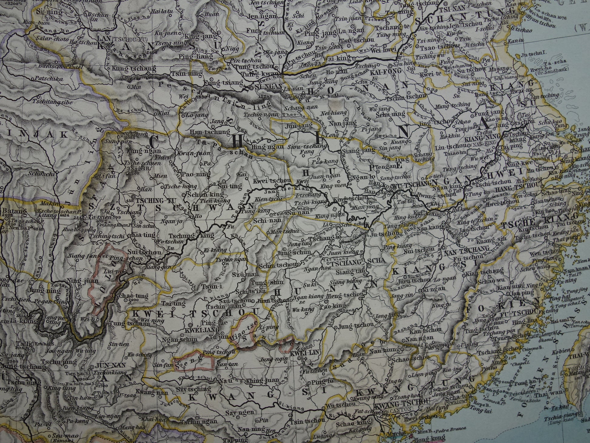 oude kaarten van China winkel