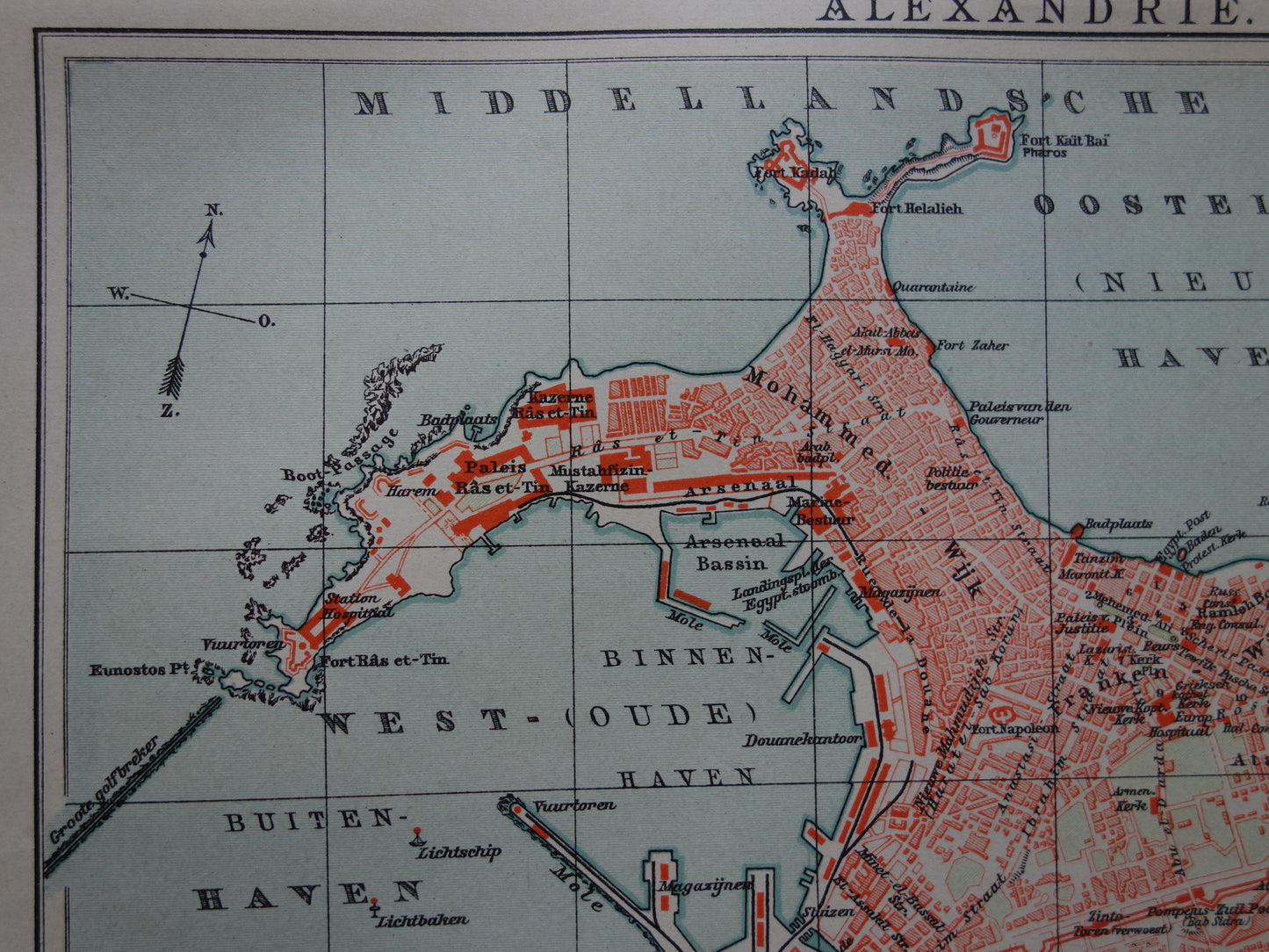alexandrie oude antieke kaarten kopen
