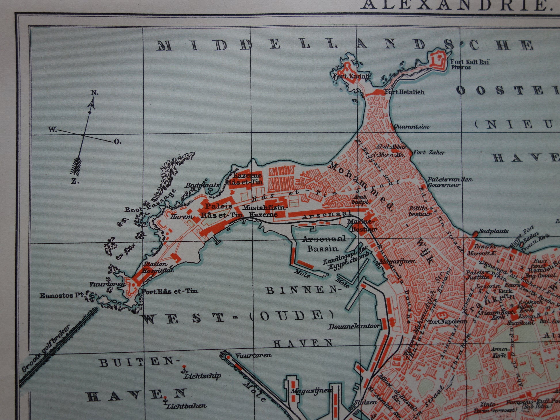 alexandrie oude antieke kaarten kopen