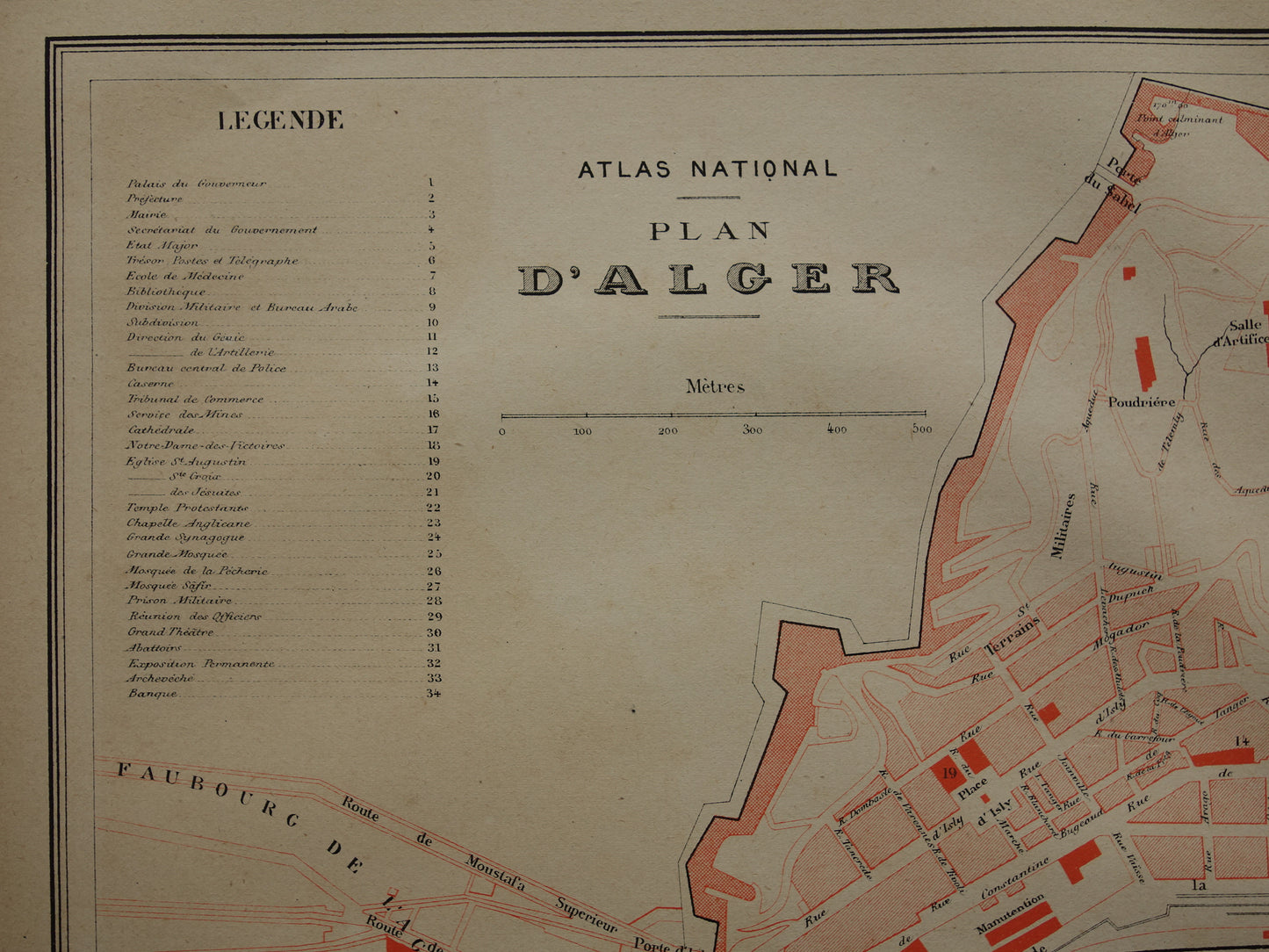 oude kaarten Algiers kopen