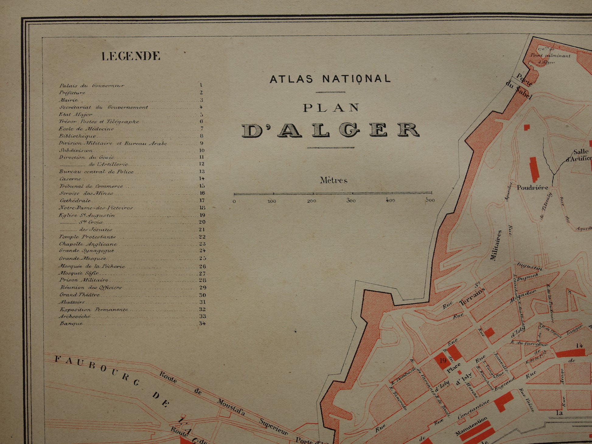 oude kaarten Algiers kopen
