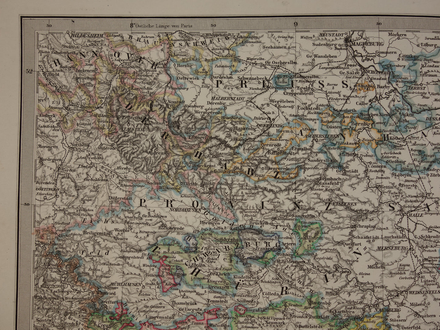historische antieke kaarten van duitsland winkel