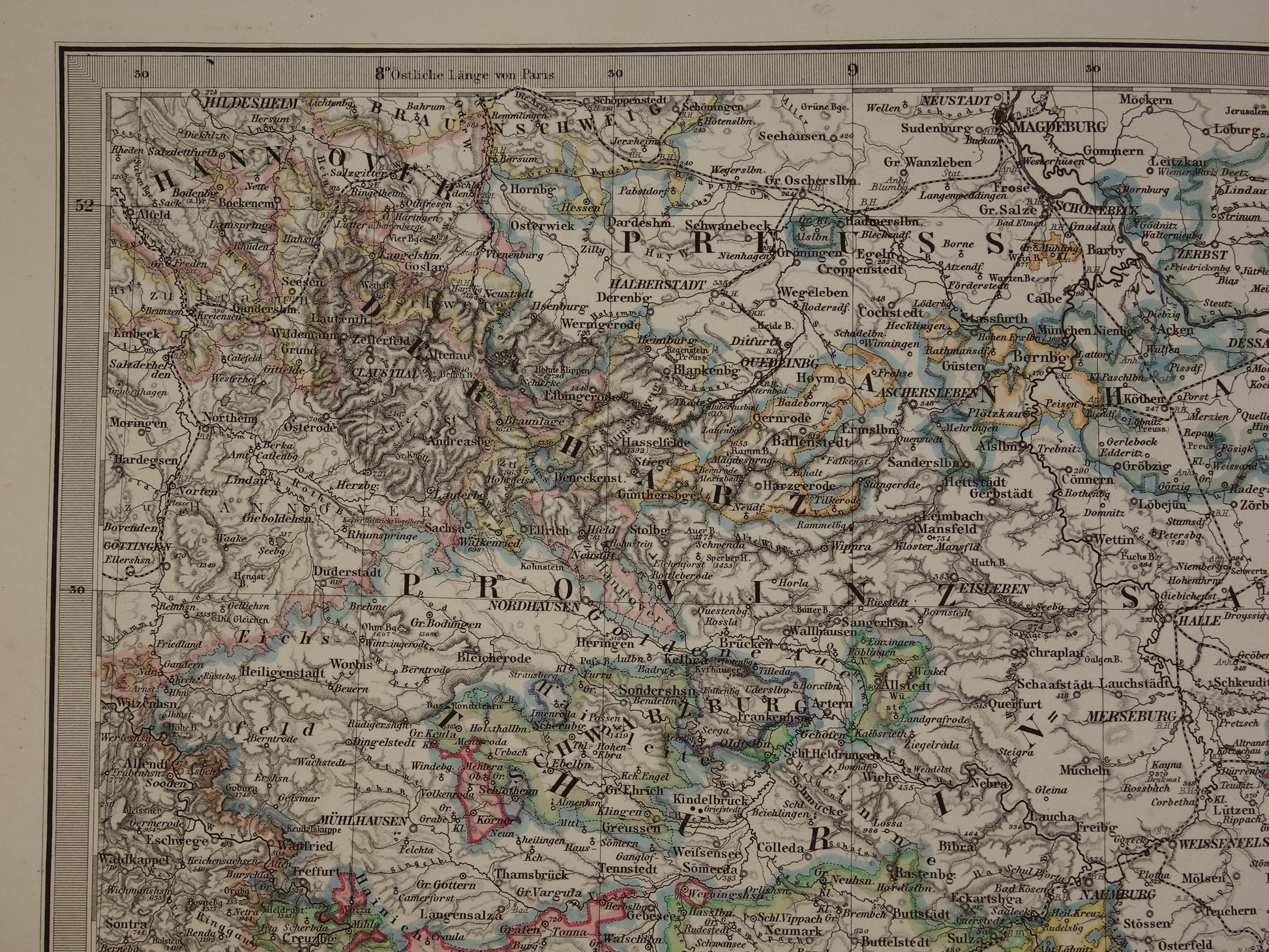 historische antieke kaarten van duitsland winkel
